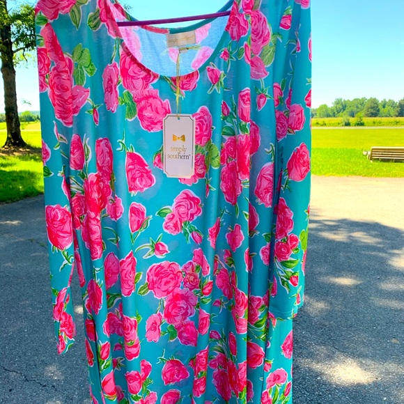 ✨Simply Southern XXL Dress with Pockets✨ - Picture 4 of 7